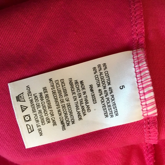 Kids Headquarters 2 Pc. Pink top& leggings set, Little Girl size 5. - Picture 6 of 11